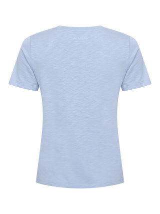 T-Shirt in Hellblau