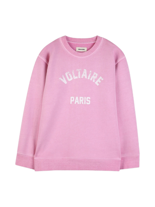 Liberty Sweatshirt mit Vintage-Logo - Rosa