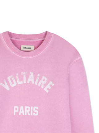 Liberty Sweatshirt mit Vintage-Logo - Rosa