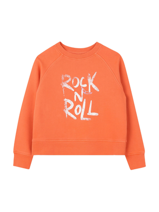 Upper Sweatshirt Rock'n Roll - Orange