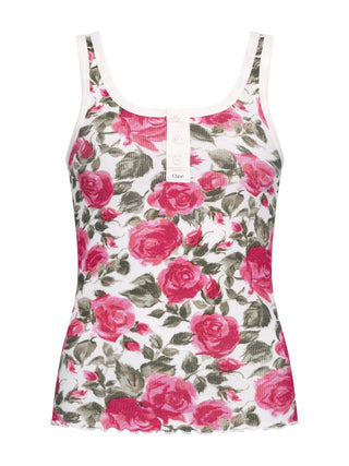 Tanktop mit Blumenmuster