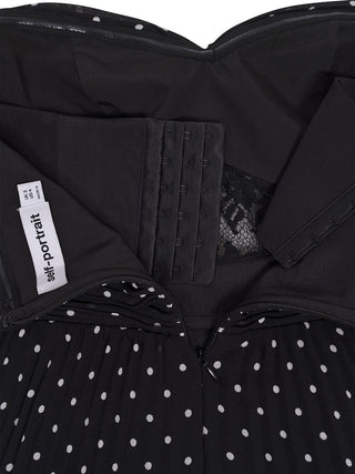 Maxikleid mit Punkten