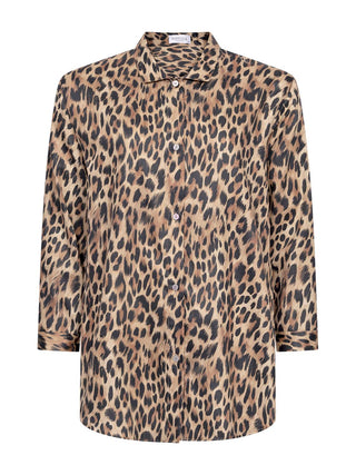 Schlafshirt 80 cm in Leoparden-Muster