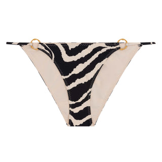 Poppy Bikini-Hose im Zebra-Print