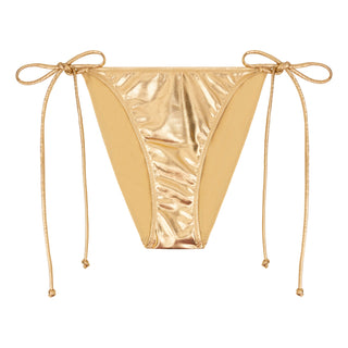 Tiny Bikini-Hose in Gold