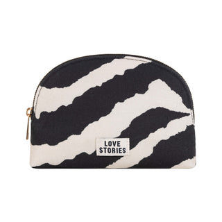 Make Up Tasche im Zebra-Print