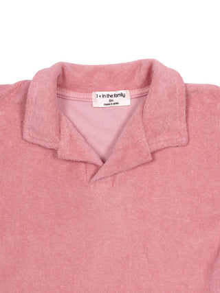 Soller Frottee-Shirt - Rosa