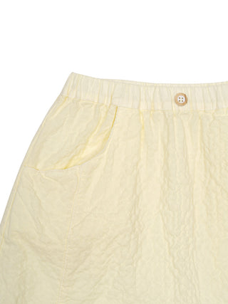 Argos Seersucker-Shorts - Gelb