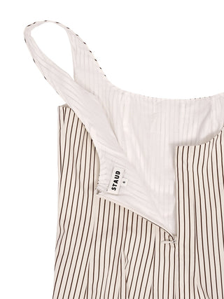Wells Midi-Kleid mit Streifen