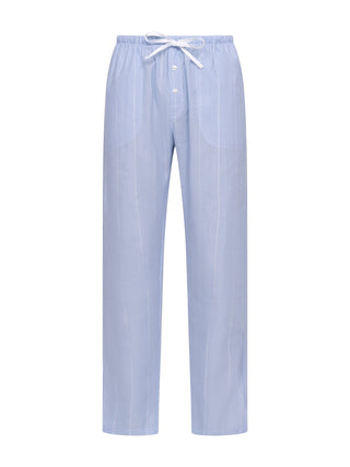Pyjamahose in Hellblau