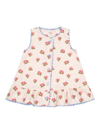 Camille Kleid - Dunkelrosa Rose