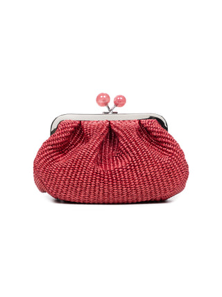 Nano Pasticcino Bag in Bast-Optik - Rot