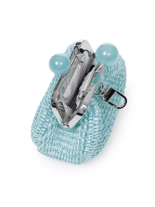 Nano Pasticcino Bag in Bast-Optik - Petrol