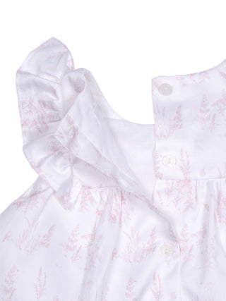 2-teiliges Set aus Baumwolle - Rosa