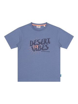Artwork Relaxed Fit T-Shirt - Blau