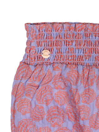 Tomas Bluse mit Print - Lila