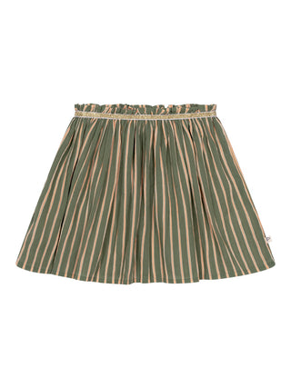 Jupe Rayures Fluo Rock - Khaki