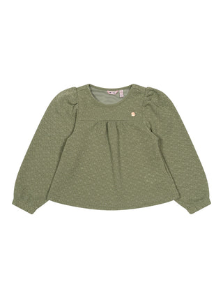 Kirzy A-Linien-Top aus Jersey - Grün