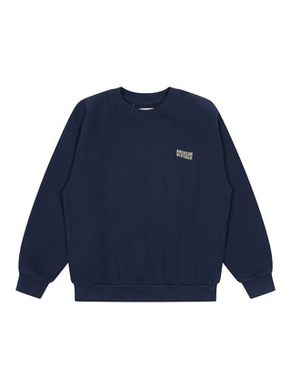Sweatshirt mit Logo - Navy
