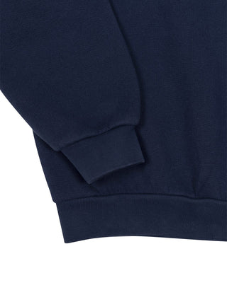 Sweatshirt mit Logo - Navy