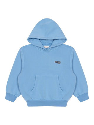 Sweat-Hoodie mit Logo - Hellblau