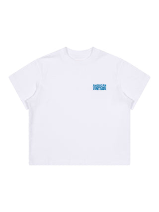 T-Shirt mit Logo - Weiß