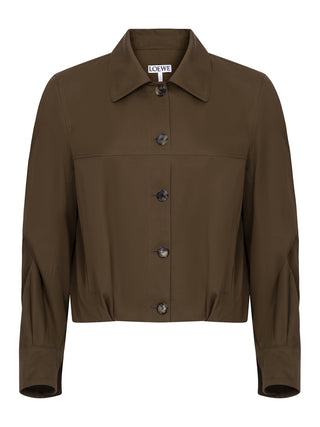 Jacke aus Baumwolle und Seide