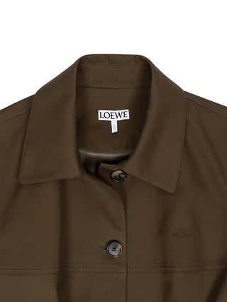 Jacke aus Baumwolle und Seide