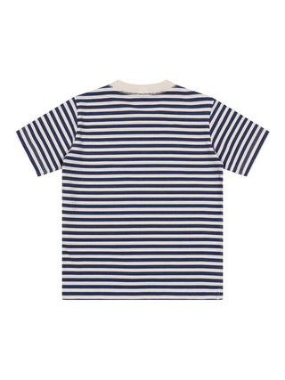 Gestreiftes T-Shirts - Navy