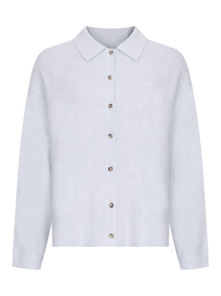Poloshirt mit flauschigem Effekt
