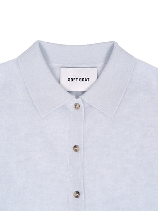 Poloshirt mit flauschigem Effekt
