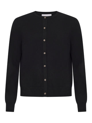 Cardigan aus Kaschmir in Schwarz