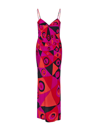 Kleid im Occhi-Muster