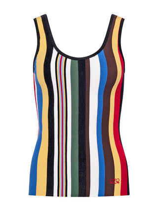 Tanktop aus Stretch-Viskosemischung