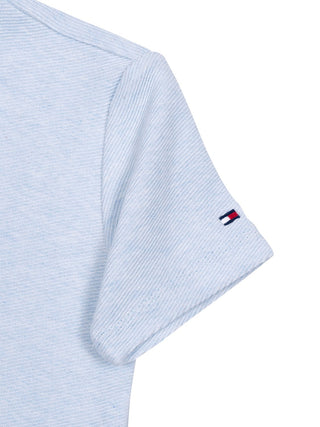 Jersey Twill T-Shirt - Hellblau