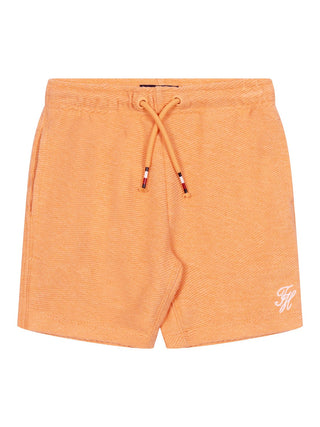 Jersey Twill Sweatshorts - Orange