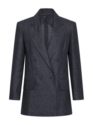 Blazer Olimpi aus Leinen