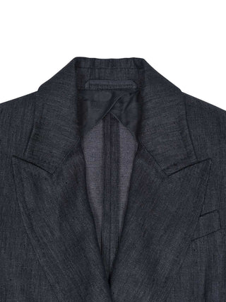 Blazer Olimpi aus Leinen