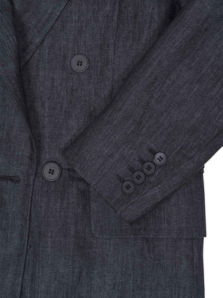Blazer Olimpi aus Leinen