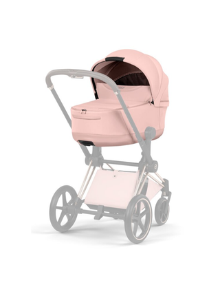 Priam Fold Lux Carry Cot Babywanne - Style Collection Peach Pink