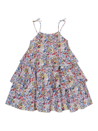 Verbena Kleid mit Blumenmotiv - Multicolor