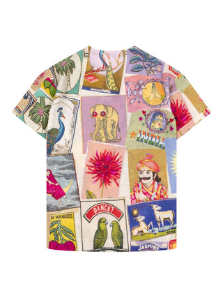 Dotcom Kleid, Almond Oil - Multicolor