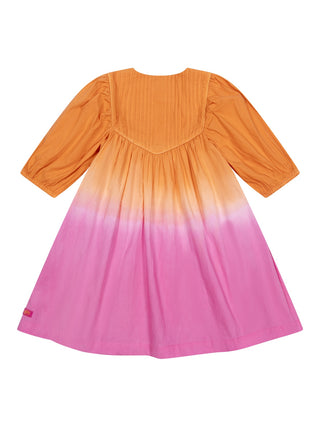 Deevika Kleid, Tie Dye - Pink/Orange
