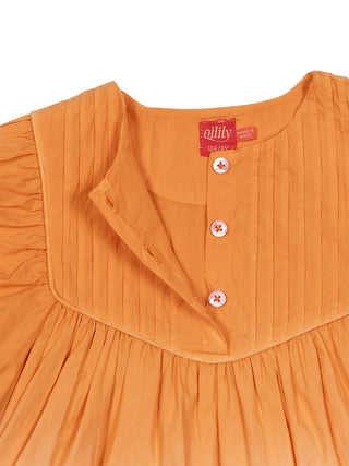 Deevika Kleid, Tie Dye - Pink/Orange