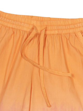 Palazzos Hose, Tie Dye - Pink/Orange