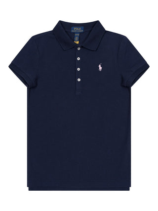 Poloshirt mit Big-Pony - Navy