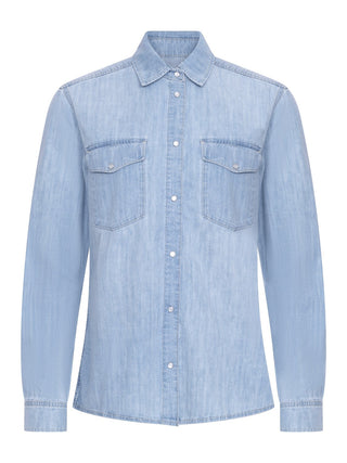 Denim Shirt Madlin mit Taschen