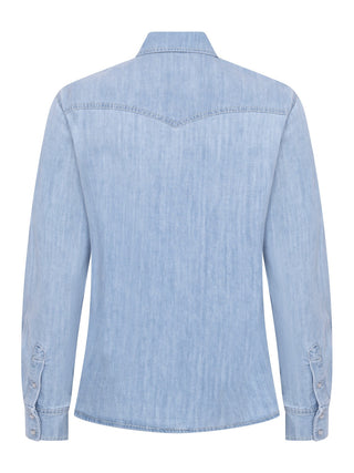 Denim Shirt Madlin mit Taschen