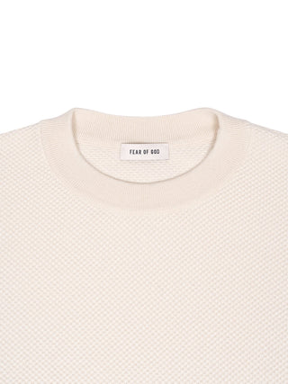 Wool Cotton Sport Mesh Sweater