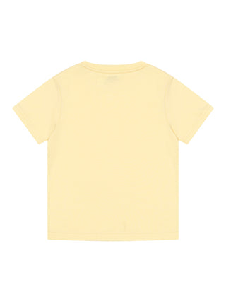 T-Shirt mit Big Pony - Pastellgelb